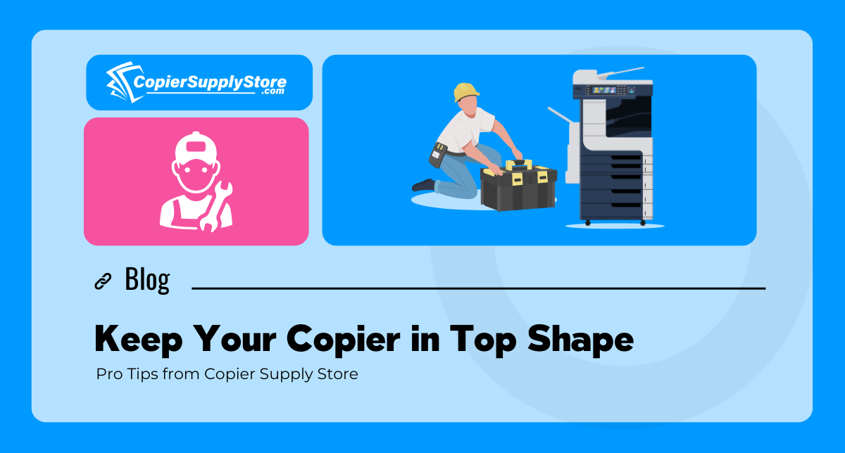 Keep your copier running smoothly with expert copier maintenance tips from Copier Supply Store. Learn how to avoid issues and extend its lifespan.