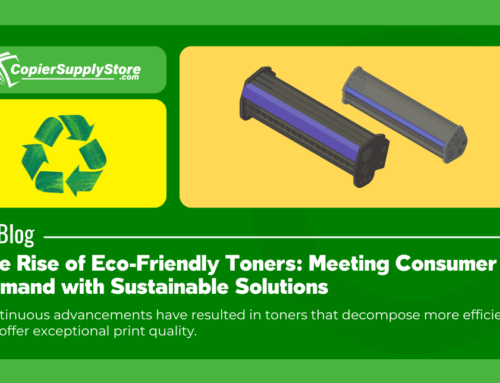 The Rise of Eco-Friendly Toners: Meeting Consumer Demand with Sustainable Solutions