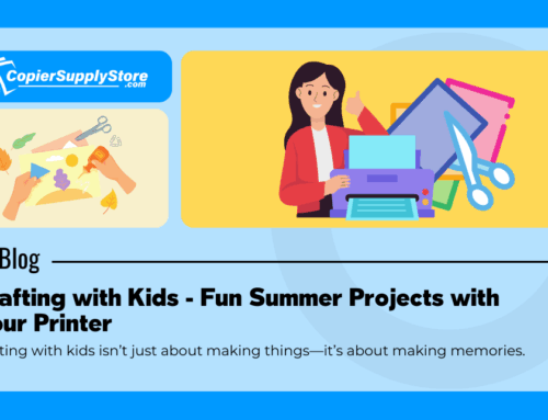 Crafting with Kids – 5 Printer Projects to Try This Summer