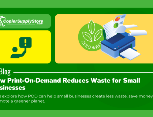 How Print-On-Demand Reduces Waste for Small Businesses