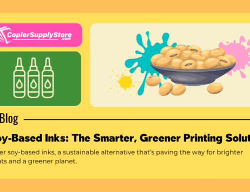 Soy-Based Inks: The Smarter, Greener Printing Solution