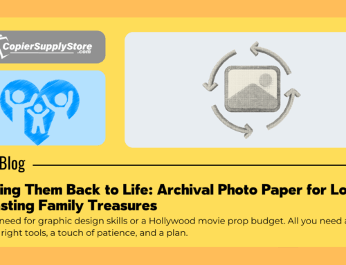 Bring Them Back to Life: Archival Photo Paper for Long-Lasting Family Treasures