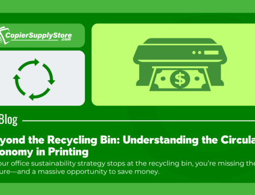 Beyond the Recycling Bin: Understanding the Circular Economy in Printing