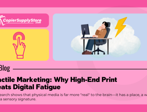 Tactile Marketing: Why High-End Print Beats Digital Fatigue