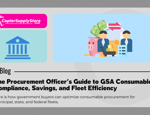 The Procurement Officer’s Guide to GSA Consumables: Compliance, Savings, and Fleet Efficiency